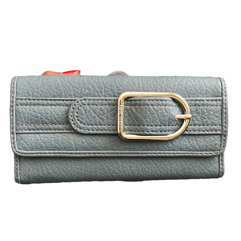 Nine West🦎Snap Closure Leather Wallet🌵
